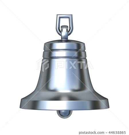 Silver bell 3D render Silver bell 3D render 44638865