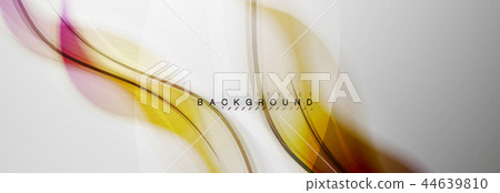 Smooth blur wave background Smooth blur wave background 44639810