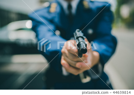 police officer, pistol, invent 44639814