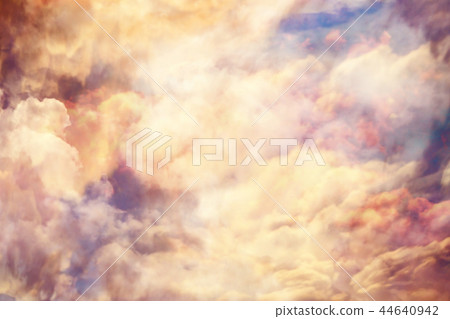 Clouds sky background watercolor colors blur Clouds sky background watercolor colors blur 44640942