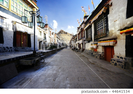 city view in Tibet china 44641534