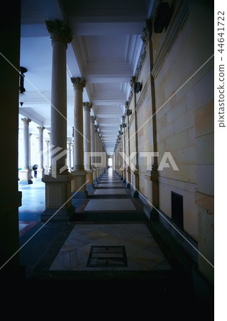 street in Prague czech republic / landscape view in the city, the European capital of the czech republic, Prague Castle 44641722