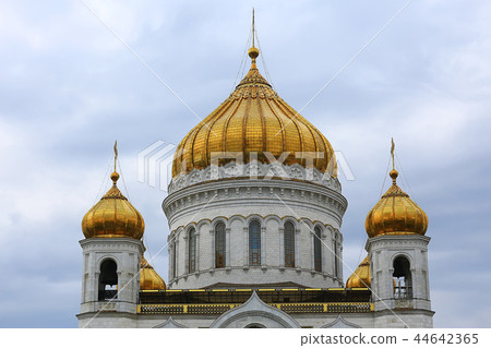 Moscow church of the dome / Orthodoxy architecture, cathedral domes in moscow, russia orthodoxy Christianity, concept of faith Moscow church of the dome / Orthodoxy architecture, cathedral domes in moscow, russia orthodoxy Christianity, concept of faith 44642365