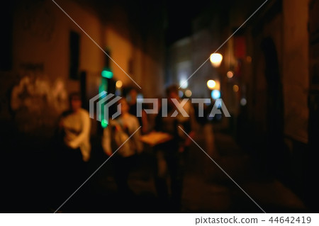 Prague view / panoramic landscape of the czech republic, Prague view with red roofs of houses from above, landscape in the European capital 44642419