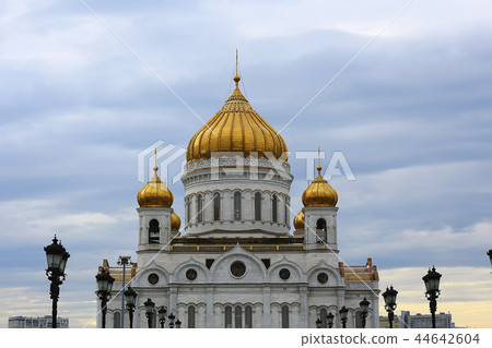 Moscow church of the dome / Orthodoxy architecture, cathedral domes in moscow, russia orthodoxy Christianity, concept of faith 44642604