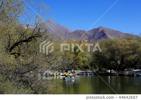 sacred lake in tibet landscape sacred lake in tibet landscape 44642687