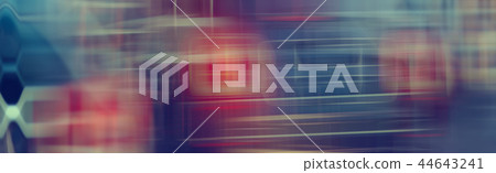 multicolored abstract network background / modern technological background, abstraction blurred unusual concept speed 44643241