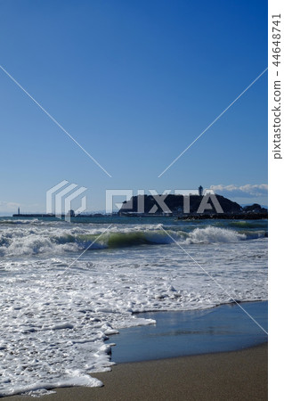 Scenery of the coast Shichirigahama, Shonan 44648741