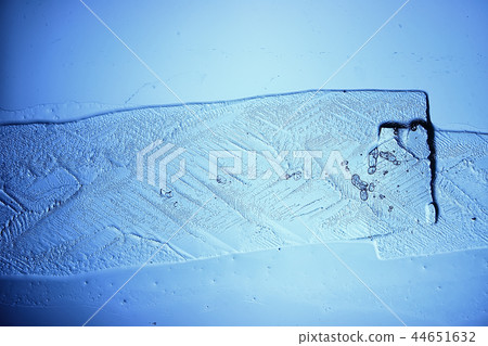 texture ice blue background / abstract blurred background winter ice, ice-covered glass texture ice blue background / abstract blurred background winter ice, ice-covered glass 44651632