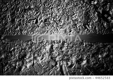 black and white ice texture 44652583