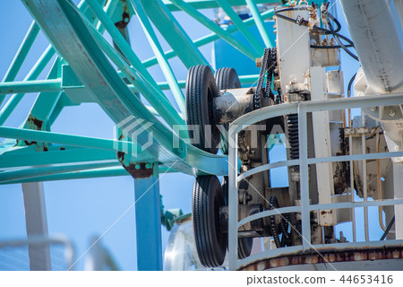 動力部分輪胎的摩天輪 44653416