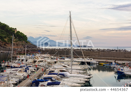 Yacht and fishing harbor - Maratea Yacht and fishing harbor - Maratea 44654367