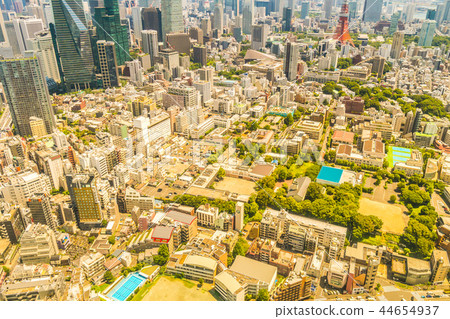 Beautiful architecture building cityscape of tokyo Beautiful architecture building cityscape of tokyo 44654937