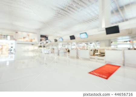 Abstract blur and defocused airport terminal interior Abstract blur and defocused airport terminal interior 44656716