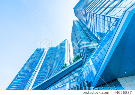 Beautiful architecture business office building exterior 44656887
