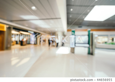 Abstract blur and defocused luxury shopping mall interior in department store Abstract blur and defocused luxury shopping mall interior in department store 44656955