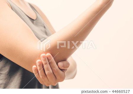 women elbow pain injury 44660527