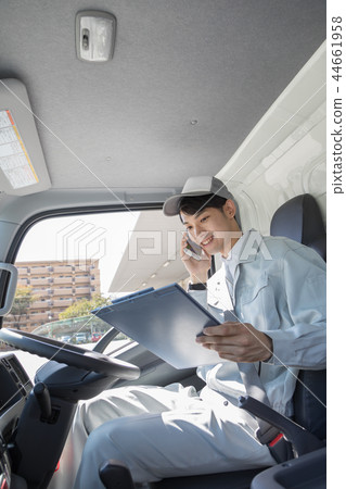 Driver Distribution Logistics Truck Driver Distribution Logistics Truck 44661958