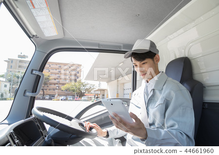 Driver Distribution Logistics Truck Driver Distribution Logistics Truck 44661960