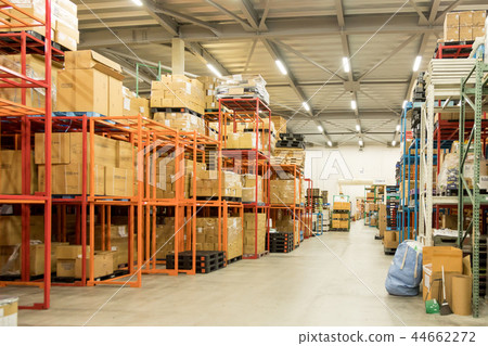 倉儲物流配送無人商業形象 倉儲物流配送無人商業形象 44662272