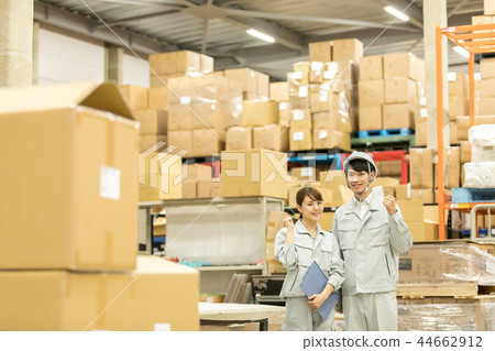 Warehouse Logistics Distribution Business Image Management 44662912