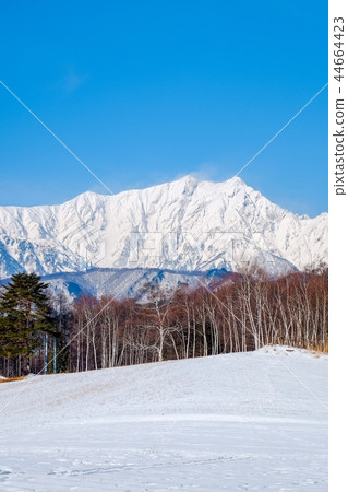 Kashima Kasumigatake (Winter) seen from Nakayama Kogen 44664423
