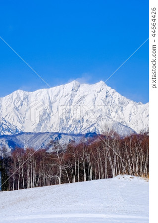 Kashima Kasumigatake (Winter) seen from Nakayama Kogen 44664426