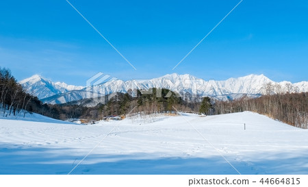 Nakayama高原在冬天 44664815
