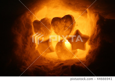 Star, moon and heart 44666941