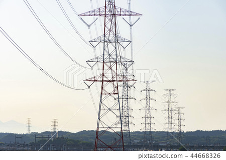 Steel tower electricity lifeline transmission line Steel tower electricity lifeline transmission line 44668326