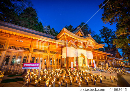 Hotaka Shrine Shintake lantern 44668645