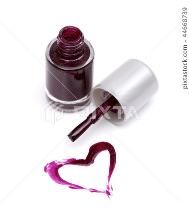 nail polish on the white background nail polish on the white background 44668739