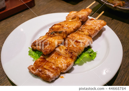 烤五花肉串 燒飯醬 44668784