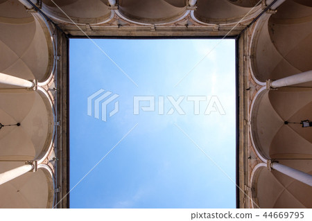Doria Tursi Palace backyard Doria Tursi Palace backyard 44669795