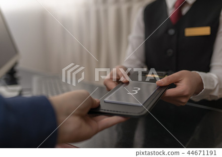 Reception counter 44671191