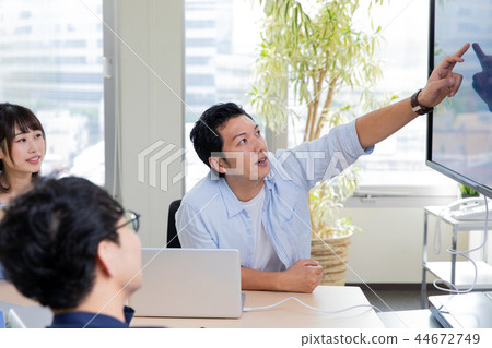 Business image meeting Business image meeting 44672749