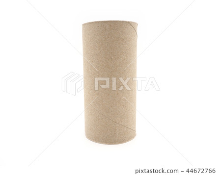 Tissue paper roll core. Empty roll on toilet paper Tissue paper roll core. Empty roll on toilet paper 44672766