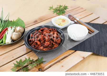 Delicious cooked food Delicious cooked food 44673051