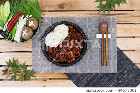 Delicious cooked food Delicious cooked food 44673061