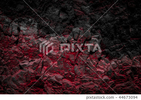 black and red colored rocks / rock wall background black and red colored rocks / rock wall background 44673094