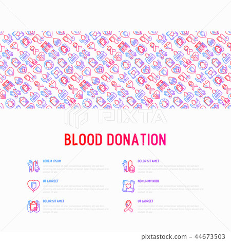 Blood donation, charity, mutual aid concept 44673503