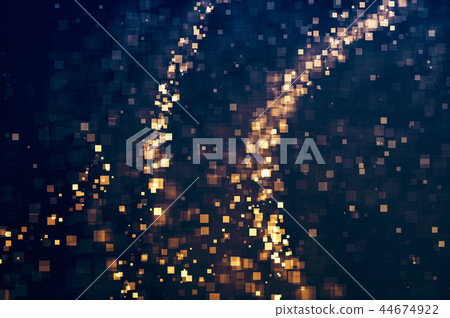 Glitter lights abstract defocused background 44674922