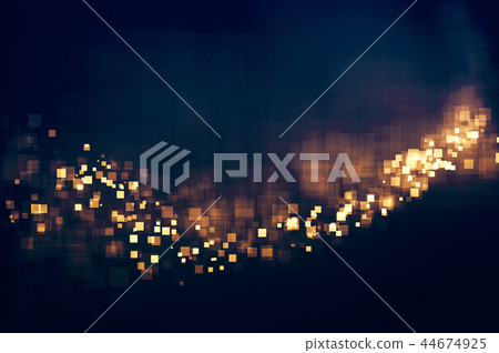 Gold glitter lights abstract defocused background Gold glitter lights abstract defocused background 44674925