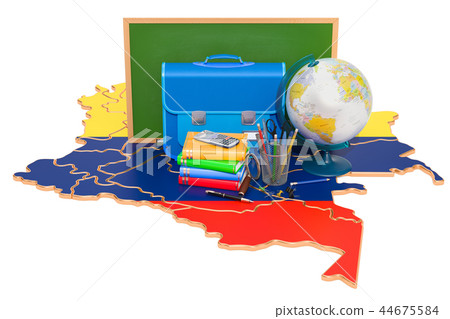 Back to school or education in Colombia concept Back to school or education in Colombia concept 44675584