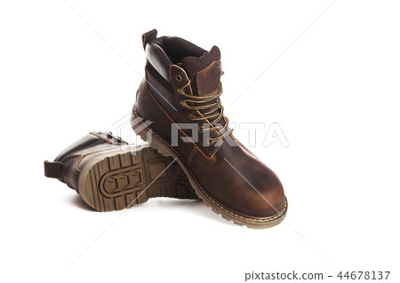 Man ankle boots, brown color, with nubuck leather Man ankle boots, brown color, with nubuck leather 44678137
