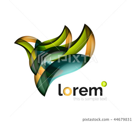 Geometric convergence vector business icon 44679831
