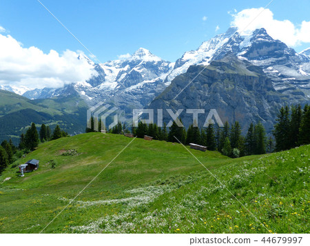 View of Jungfrau Sanzan from Almento Huber View of Jungfrau Sanzan from Almento Huber 44679997