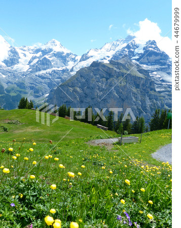 View of Jungfrau Sanzan from Almento Huber 44679999