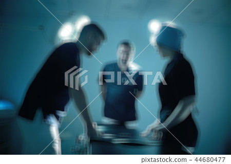 blurred background doctor / background medical institution, clinic, male doctor, medical modern background blurred background doctor / background medical institution, clinic, male doctor, medical modern background 44680477