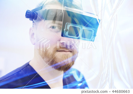 blurred background doctor / background medical institution, clinic, male doctor, medical modern background blurred background doctor / background medical institution, clinic, male doctor, medical modern background 44680663